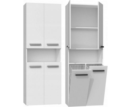 Top E Shop Topeshop NEL 2K DK BIEL bathroom storage cabinet White