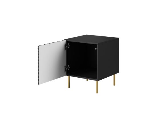 Cama Meble HOLE bedside table 2 pcs. 44x40.5x53.5 cm matte black