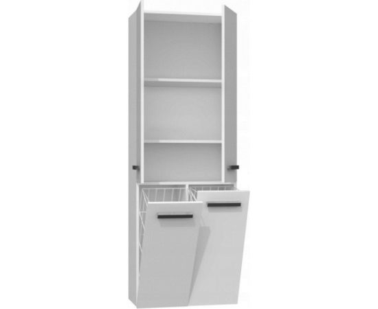 Top E Shop Topeshop NEL 2K DD BPOŁ bathroom storage cabinet White