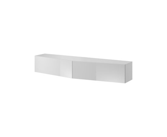 Cama Meble Cama TV stand VIGO SLANT 180cm (2x90) white/white gloss