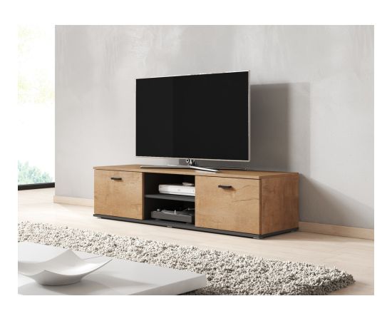 Cama Meble Cama TV stand SOHO 140 lefkas oak/black