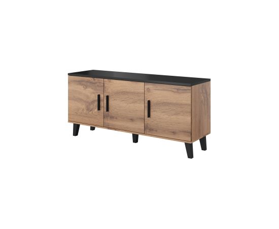 Cama Meble Cama sideboard LOTTA 150 3D wotan oak + mat black