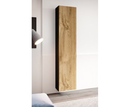 Cama Meble Cama full cabinet VIGO '180' 180/40/30 black/wotan oak