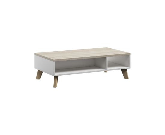 Cama Meble Cama LOTTA 110 coffe table white/sonoma oak