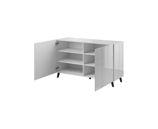 Cama Meble Cama sideboard 2D REJA white gloss/white gloss