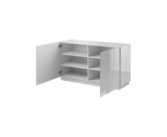 Cama Meble Cama sideboard 2D REJA white gloss/white gloss