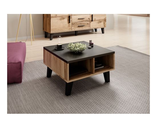 Cama Meble Cama LOTTA 60 coffee table wotan oak/mat black