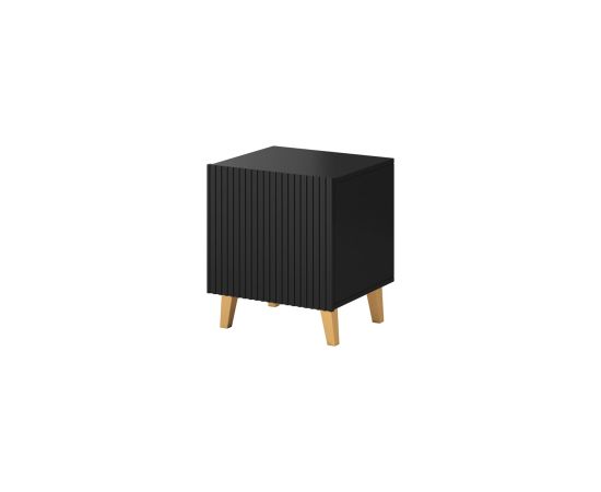 Cama Meble PAFOS bedside table 2 pcs. 45x40x51 cm matte black