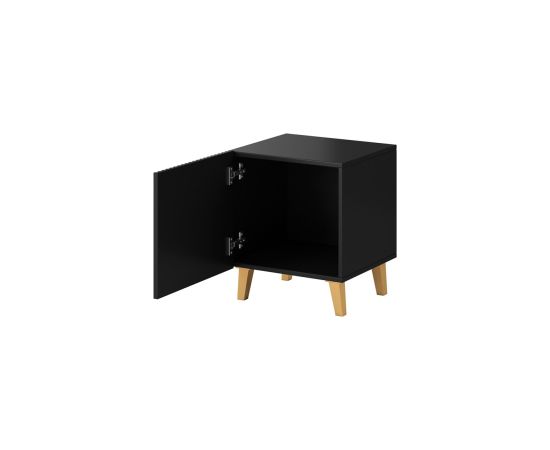 Cama Meble PAFOS bedside table 2 pcs. 45x40x51 cm matte black