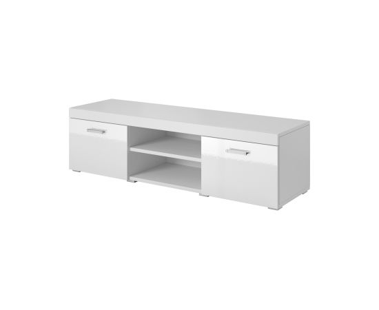 Cama Meble Cama TV stand 140 SAMBA white/white gloss