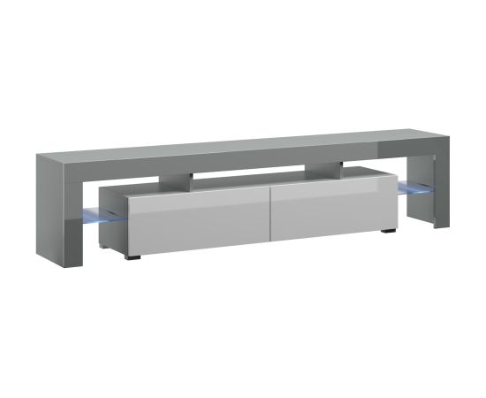 Cama Meble Cama TV stand TORO 200 grey/white gloss