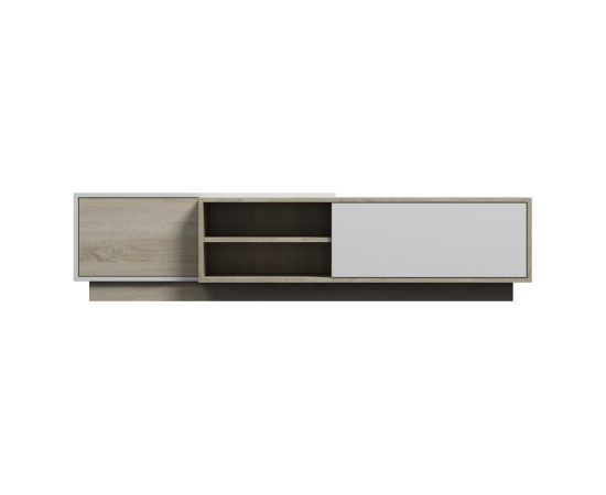 Cama Meble Cama TV cabinet SIGMA1 180 sonoma oak/white gloss