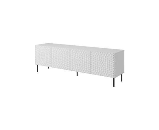 Cama Meble RTV HOLE cabinet 190x40.5x59.5 cm white matt