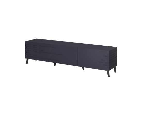 Cama Meble Cama RTV NOVA cabinet 186x40x48 navy blue matt