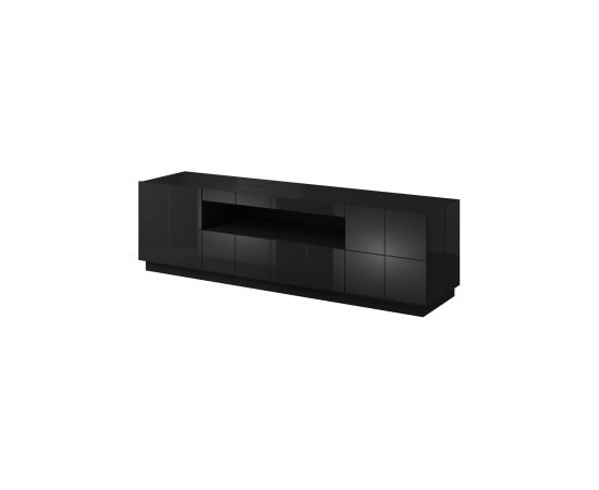 Cama Meble Cama TV stand REJA black gloss/black gloss