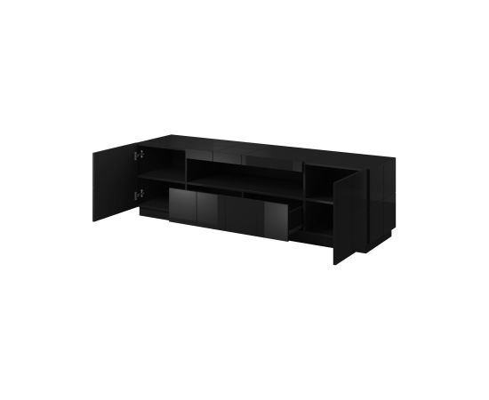 Cama Meble Cama TV stand REJA black gloss/black gloss