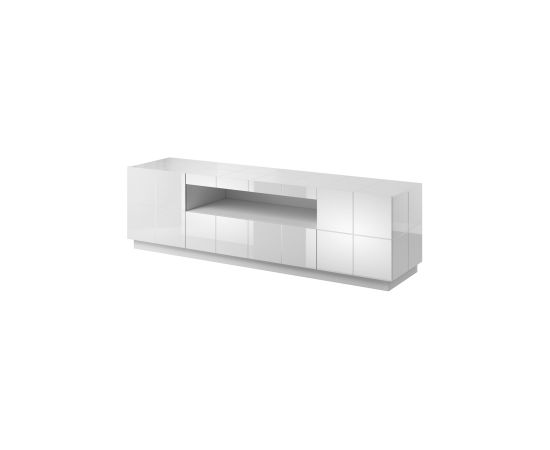 Cama Meble Cama TV stand REJA white gloss/white gloss