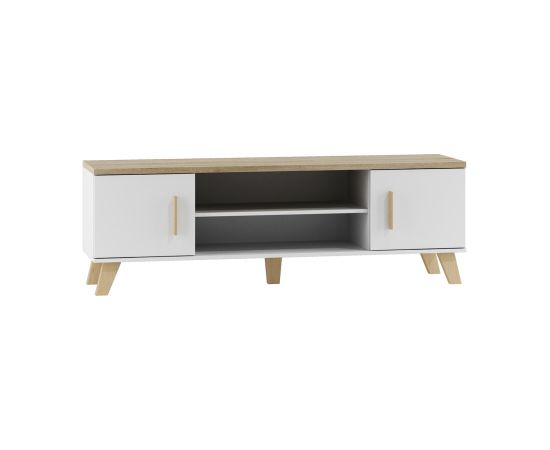 Cama Meble Cama TV stand LOTTA 160 2D2K white/sonoma