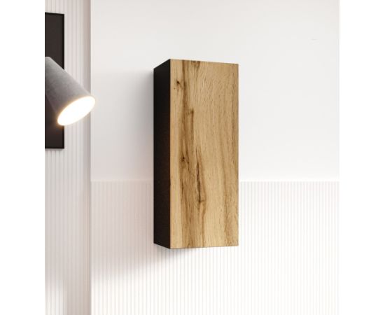 Cama Meble Cama cabinet VIGO "90" full 90/35/32 black/wotan oak