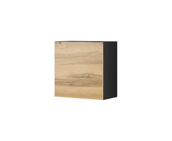 Cama Meble Cama square cabinet VIGO 50/50/30 black/wotan oak