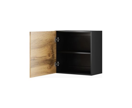 Cama Meble Cama square cabinet VIGO 50/50/30 black/wotan oak