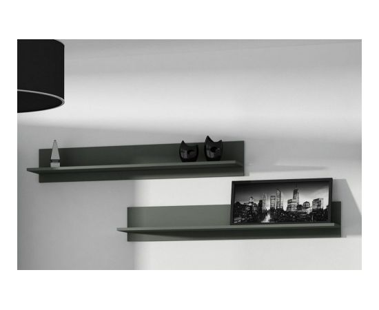 Cama Meble Cama set of two shelves 125cm SOHO black matte