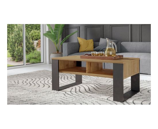 Top E Shop Topeshop MODERN 2P ART CZ coffee/side/end table Coffee table Rectangular shape 2 leg(s)