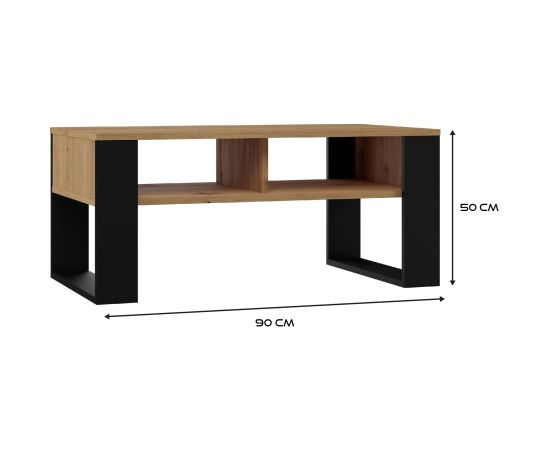 Top E Shop Topeshop MODERN 2P ART CZ coffee/side/end table Coffee table Rectangular shape 2 leg(s)