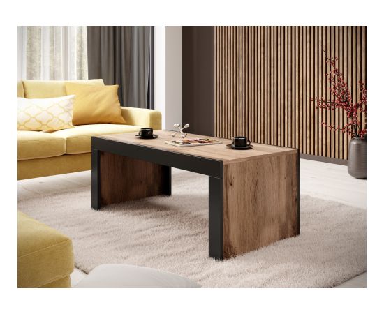 Cama Meble Cama MILA bench/table 120x60x50 oak wotan + black