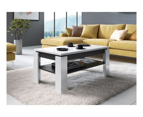 Cama Meble Cama coffee table TORO 100 white/graphite