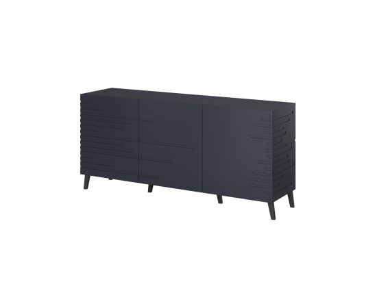 Cama Meble Nova chest of drawers 155x40x72 Garnet Mat