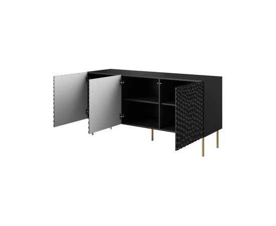 Cama Meble HOLE chest 152x42.5x74.5 cm matte black