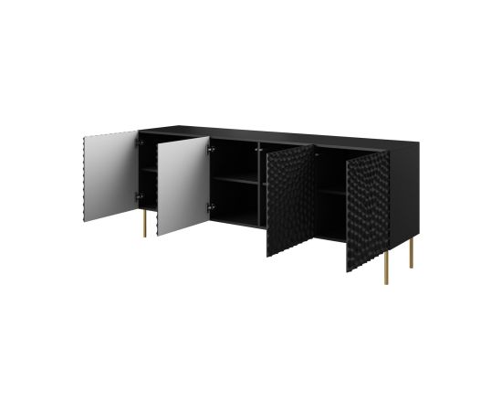 Cama Meble HOLE chest 190x40.5x74.5 cm matte black