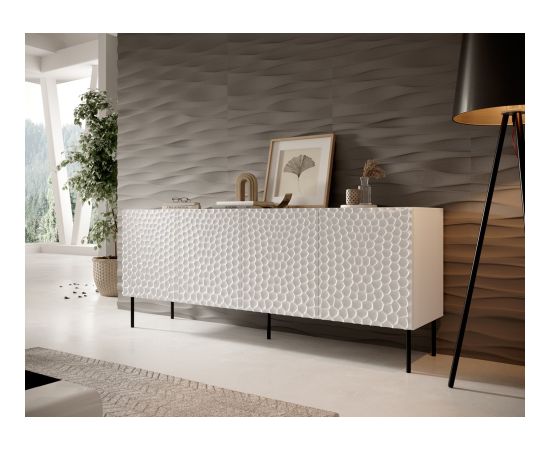 Cama Meble HOLE chest 190x40.5x74.5 cm white matt