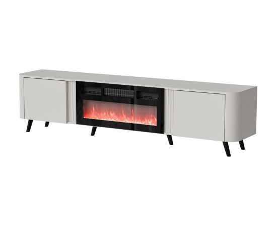 Cama Meble Cama Volare RTV cabinet 200 x 39 x 49 cm cashmere + fireplace