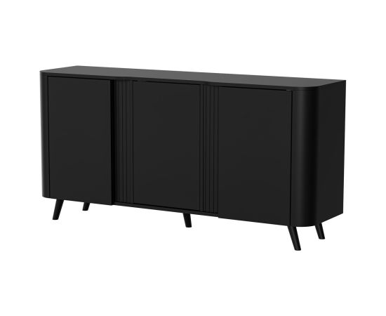 Cama Meble Cama VOLARE chest of drawers 151 x 39 x 75 cm black