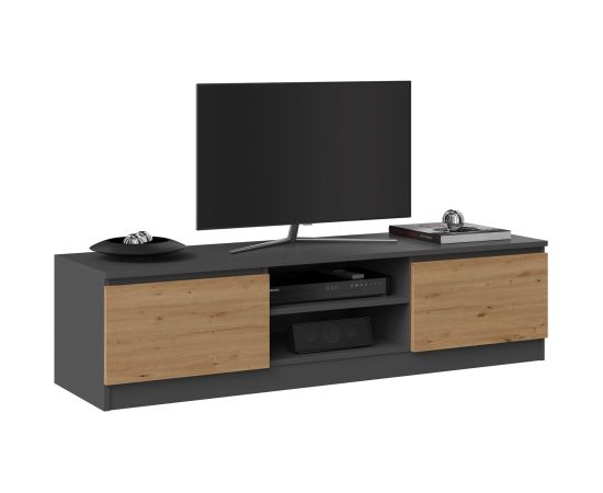 Top E Shop Topeshop RTV 140 ANTR/ARTIS TV stand/entertainment centre 2 shelves