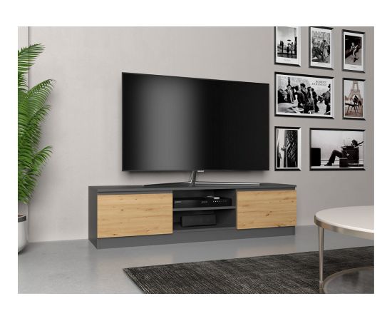 Top E Shop Topeshop RTV 140 ANTR/ARTIS TV stand/entertainment centre 2 shelves