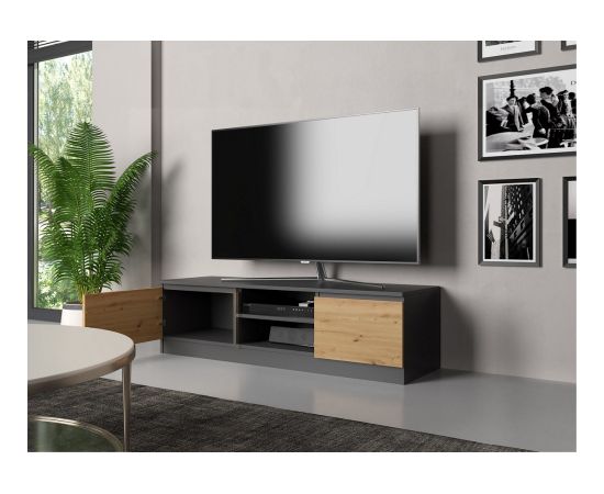 Top E Shop Topeshop RTV 140 ANTR/ARTIS TV stand/entertainment centre 2 shelves