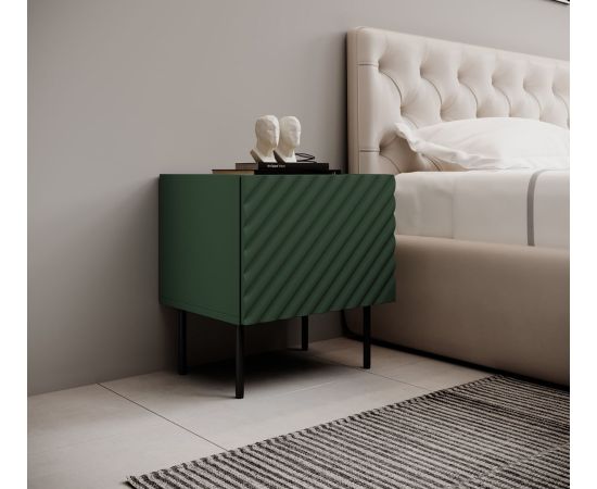 Cama Meble ONDA bedside table 2 pcs. 50x40x54 Green