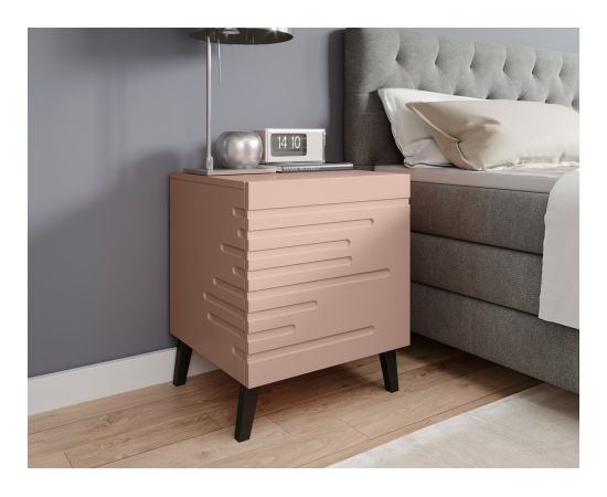 Cama Meble Cama bedside cabinet NOVA 44x40x52 pink matt