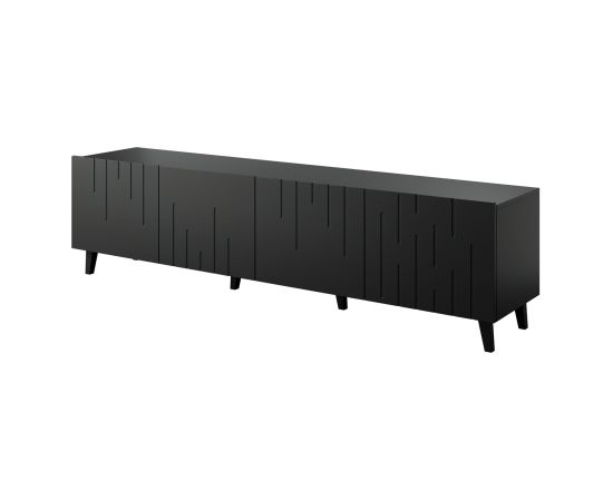 Cama Meble RTV cabinet BARI 200x42x52 matte black