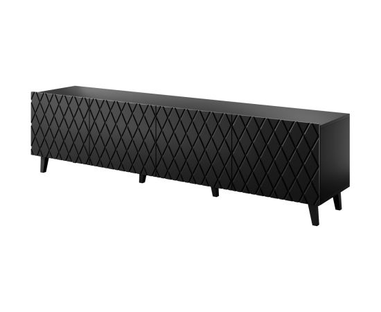 Cama Meble RTV cabinet ASTI 200x42x52 matte black