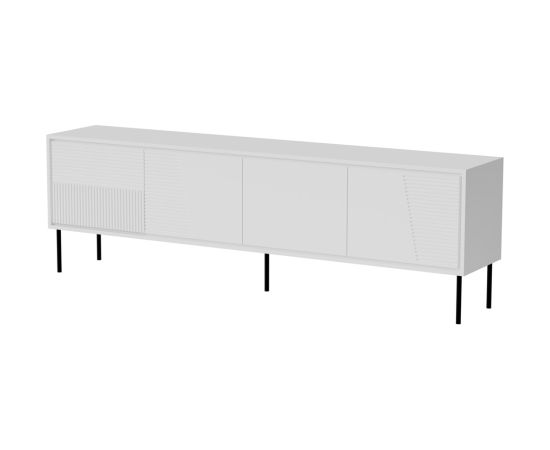 Cama Meble RTV cabinet ABI 4D 200x38x62 white matt