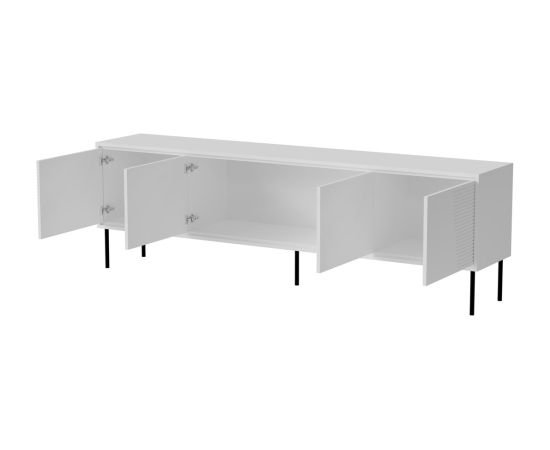 Cama Meble RTV cabinet ABI 4D 200x38x62 white matt