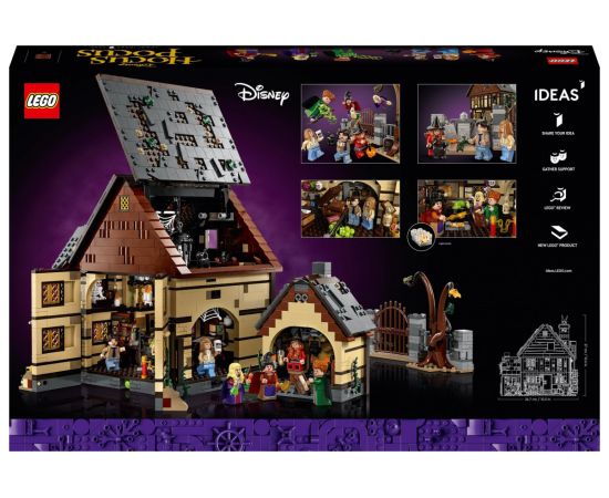 LEGO Ideas Disney Hocus Pocus: Коттедж сестер Сандерсон