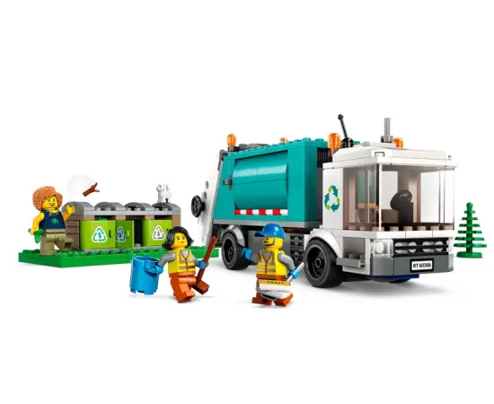 LEGO City Pārstrādes kravas automašīna (60386)