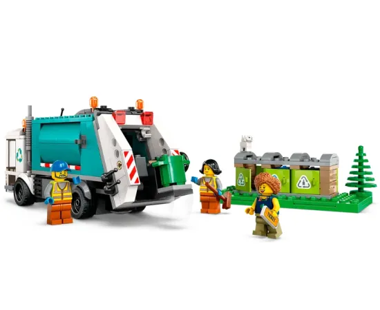 LEGO City Pārstrādes kravas automašīna (60386)