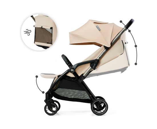 Коляска Kinderkraft APINO Dune Beige