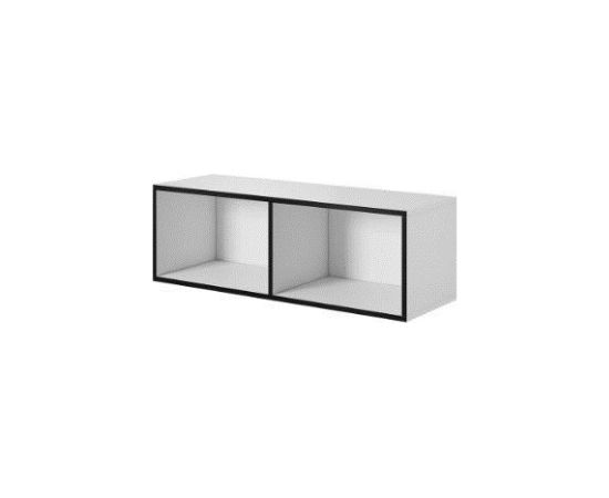 Cama Meble Cama open storage cabinet ROCO RO2 112/37/37 white/black